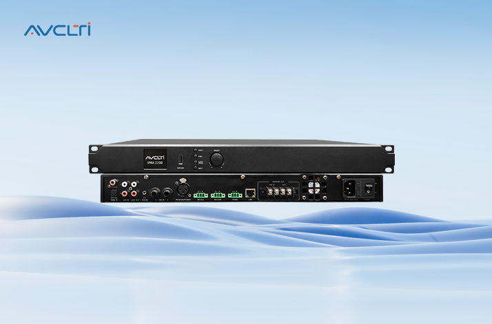 AVCLTI   VMA2200 数字物联合并功放(2*200W)